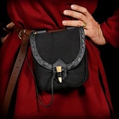 preiswerte Zubehör und mehr-Seeräuber Vikinger Retro Vintage Mittelalterlich Renaissance Tasche Herren Damen Kostüm Jahrgang Cosplay Tasche Halloween