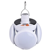 זול אורות קמפינג ופנסים-1 pc 15 W פנסים ואורות קמפינג מונע בחשמל סולרי לבן 5 V 5 LED חרוזים