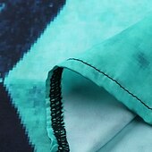 cheap Vacation Dresses-Women&#039;s Casual Dress Swing Dress Long Dress Maxi Dress Blue Light Green Fuchsia Sleeveless Floral Print Spring Summer V Neck 2023 S M L XL XXL
