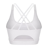economico Reggiseni sportivi &amp; gilet-Per donna Reggiseno imbottito Regolabile Asciugatura Rapida Leggero Gli sport Tinta unica Reggiseni sportivi Top reggiseno Per Allenamento in Palestra Danza Corsa Abbigliamento sportivo