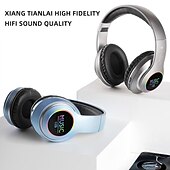 levne Herní headsety-VJ033 Sluchátka přes ucho Nad uchem Bluetooth 5.0 LED světlo Stereo pro Apple Samsung Huawei Xiaomi MI Každodenní použití Mobilní telefon