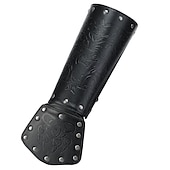 economico Armatura-Vintage Punk &amp; Gotico Medievale Costume Cosplay Armatura Polsino Fiera del Ren Guerriero Cavaliere Vichingo Tiro con l&#039;arco Per uomo Vichingo Halloween Mascherata Performance Palcoscenico Fiera