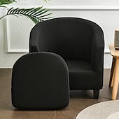 cheap Armchair Cover &amp; Armless Chair Cover-Club Chair Cover Barrel Chair Slipcover Stretch Tub Chair Slipcover, Arm Chair Sofa Cover For Dogs Pet,Washable Couch Furniture Protector Soft Durable