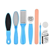cheap Foot Files-8 In 1 Pedicure Tools Set, Professional Dead Skin Remover Kit Callus Remover Foot Care Set For Women Men