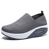 economico Sneakers da donna-scarpe da ginnastica slip-on con cuscino d'aria da donna – scarpe da passeggio in rete traspirante per casual e sport