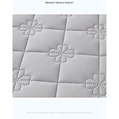 abordables Parures de draps-Protector de matelas imperméable Matelas matelassé Housse de matelas ajustée Protéger le matelas Reine Pleine Roi Housse de matelas protectrice avec bande élastique Épaissi anti-urine