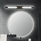 abordables Appliques murales d&#039;intérieur-applique murale led bande design 22 &quot;moderne led fond applique murale salon chambre chevet 10w aluminium applique murale intérieure ligting applique blanc chaud 1pcs 110-240v