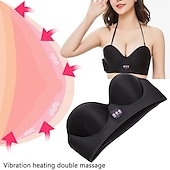 preiswerte Köpermassagegerät-Elektrischer Brustmassage-BH, Infrarot-Heizung, Brustvergrößerungs-Stimulator, Enhancer-Massagegerät, das die Durchblutung entlastet