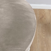 abordables Couverture de chaise de salle à manger-velours rond tabouret de bar siège couvre pub comptoir tabouret chaise housse carré pivotant tabouret élastique bar chaise couvre lavable housse de coussin pour café partie bar restrant