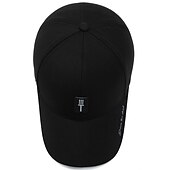 billiga Baseballkeps herr-Herr Basebollkeps Trucker Hat Svart Djupblå Polyester Resor Strandstil Utomhus Semester Slät Justerbara Solskyddskräm Andningsfunktion Mode