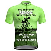 preiswerte Radtrikot Herren-Herren Radtrikot fahrradbekleidung Fahrradtrikot Kurzarm Fahhrad Trikot Shirt mit 3 Gesäßtaschen MTB Mountain Rennrad Atmungsaktiv Schnelltrocknend Feuchtigkeitsableitung Reflexstreiffen Gelb Rosa Rot