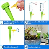 preiswerte Bewässerung &amp; Berieselung-10 Stück Bewässerungsspitzen, automatische Tropfbewässerung, Bewässerungssystem, Tropfspitzen-Sets, Garten, Haushalt, Pflanze, Blume, automatische Bewässerungswerkzeuge