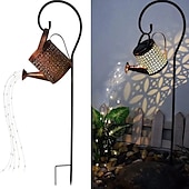 cheap Pathway Lights &amp; Lanterns-Watering Can Solar Lights Waterproof Copper Lights 36 LEDs for Outdoor Pathway Backyard Deck Lawn Patio Walkway 2 Modes Light Control