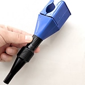 billiga Reparationsverktyg-2pack-bil tankningstratt teleskopslang plast tratt filter överföringsverktyg motorcykel bensin motor oljepåfyllning kateterverktyg