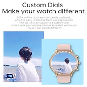 preiswerte Smartwatch-696 i70 Smartwatch 1.32 Zoll Smartwatch Fitnessuhr Bluetooth Schrittzähler Anruferinnerung Schlaf-Tracker Kompatibel mit Android iOS Damen Freisprechanlage Nachrichterinnerung Kamera Kontrolle IP 67