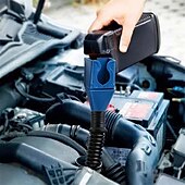 billiga Reparationsverktyg-2pack-bil tankningstratt teleskopslang plast tratt filter överföringsverktyg motorcykel bensin motor oljepåfyllning kateterverktyg