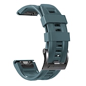 Χαμηλού Κόστους Ζώνες ρολογιών Garmin-Παρακολουθήστε το συγκρότημα για Γκάρμιν Fenix 7 7X 6 6X Pro Epix Pro 47mm 51mm Instinct 2X Approach S70 47mm S62 S60 Forerunner 955 945 Epix Marq Descent Quatix 22mm 26mm σιλικόνη Αντικατάσταση Λουρί