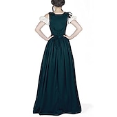 halpa Pukeutua-Retro / vintage Keskiaika Renessanssi Chemise Päälysasu Viikinki irlantilainen Haltia Kaksiosainen Naamiaispuku Naisten Kelttiläinen Merirosvo Fantasia Halloween Naamiaiset Loma Rento / arki