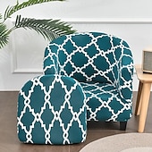 cheap Armchair Cover &amp; Armless Chair Cover-Club Chair Cover Barrel Chair Slipcover Stretch Tub Chair Slipcover, Arm Chair Sofa Cover For Dogs Pet,Washable Couch Furniture Protector Soft Durable