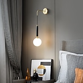 abordables Luces para tocador-iluminación de baño luz de tocador ip20 g9 aplique de pared iluminación latón cepillado luz de baño con pantalla de vidrio transparente aplique de pared de baño luz de pared para espejo cocina
