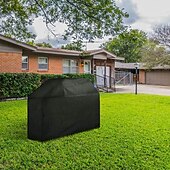 preiswerte Camp Küche-Grillabdeckung aus 210D-Oxford-Stoff, Abdeckungen für Gartenmöbelsets, wasserdichte Grillabdeckung für den Außenbereich, Kochwerkzeuge und Zubehör für den Außenbereich