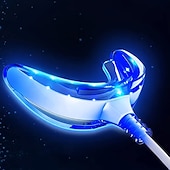 preiswerte Persönliche Schutzausrüstung-1 Stück 4-in-1-Zahnaufhellung, 24 Lichter, zeitgesteuerte Smart-LED, tragbare USB-wiederaufladbare blaues Licht, Mundpflege-Bleichmittel, Zahnaufhellung