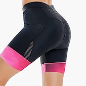economico Pantaloni, pantaloncini e gonne da donna-Per donna Pantaloncini da ciclismo Bicicletta Pantaloncini imbottiti di protezione Pantaloni Ciclismo da montagna Cicismo su strada Gli sport Collage Pad 3D Traspirante Asciugatura rapida