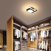 cheap Ceiling Lights-LED Ceiling Light 1-Light 32cm Geometric Shapes Flush Mount Lights Silica gel Aluminum Ceilling Light for Corridor Porch Bar Creative Loft Balcony Lamps Warm White/White 110-240V