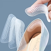 voordelige Inlegzolen &amp; inzetstukken-3 paar/set siliconen gel hielgrepen voor schoenen – antislip kussentjes ter voorkoming van blaren, comfort en pasvorm bij hoge hakken