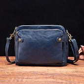levne Tašky přes rameno-Dámské Crossbody kabelka Taška přes rameno Aktovka PU kůže Nakupování Denní Zip Nastavitelná Velká kapacita Voděodolný Pevná barva Vínově rudá Černá Hnědá