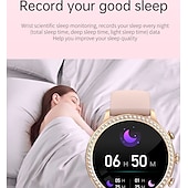 preiswerte Smartwatch-696 i70 Smartwatch 1.32 Zoll Smartwatch Fitnessuhr Bluetooth Schrittzähler Anruferinnerung Schlaf-Tracker Kompatibel mit Android iOS Damen Freisprechanlage Nachrichterinnerung Kamera Kontrolle IP 67