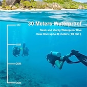 olcso Sportkamerák-4k ultra hd akciókamera 4k/30fps wifi 2 hüvelykes 170d víz alatti vízálló sisak videofelvétel sportkamerák kültéri kamerák