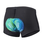 halpa Miesten shortsit, sukkahousut ja housut-Miesten Pyöräily Alusvaatteet 3D-pehmustetut shortsit Pyörä Suojashortsit Alaosat Maastopyöräily Maantiepyöräily Urheilu 3D alusta Hengittävä Nopea kuivuminen Kevyt Värikäs Sininen Vaatetus