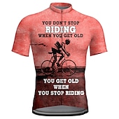 preiswerte Radtrikot Herren-Herren Radtrikot fahrradbekleidung Fahrradtrikot Kurzarm Fahhrad Trikot Shirt mit 3 Gesäßtaschen MTB Mountain Rennrad Atmungsaktiv Schnelltrocknend Feuchtigkeitsableitung Reflexstreiffen Gelb Rosa Rot
