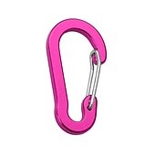 cheap Picnic &amp; Camping Accessories-Steel Carabiner Clips, The Essential Outdoor Camping &amp; Mountaineering Tool for Fishing &amp; Climbing