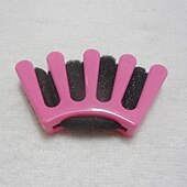 voordelige Accessoires voor haarstyling-1 stks spons haar vlechter multifunctionele haar vlechten tool franse twist vlecht haar vlechter palm vormige diy haar styling accessoires