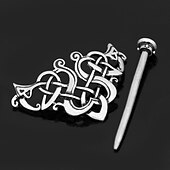 levne Příslušenství a další-1ks vikingské sponky do vlasů keltský uzel jehlice do vlasů vintage vlasové tyčinky irské vlasové doplňky pro dlouhé vlasy
