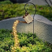 cheap Pathway Lights &amp; Lanterns-Watering Can Solar Lights Waterproof Copper Lights 36 LEDs for Outdoor Pathway Backyard Deck Lawn Patio Walkway 2 Modes Light Control