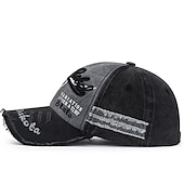 billiga Baseballkeps herr-Herr Unisex Basebollkeps Trucker Hat Rubinrött Blå Polyester Årgång Resor Strandstil Utomhus Semester Färgblock Justerbara Solskyddskräm Andningsfunktion Mode