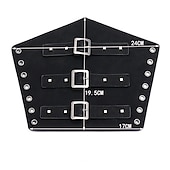 halpa Haarniska-käsivarsinauha leveä jousiammunta käsivarsi Viking bracer hansi ranneke rannekoru retro vintage keskiaikainen renessanssi 1600-luku 1 pari