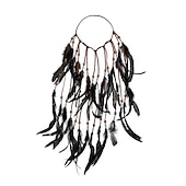 economico Accessori per acconciature-copricapo boho copricapo di piume accessori piuma fascia elastica zingara festival copricapo fantasia indiana anni &#039;70