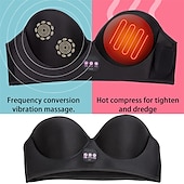 preiswerte Köpermassagegerät-Elektrischer Brustmassage-BH, Infrarot-Heizung, Brustvergrößerungs-Stimulator, Enhancer-Massagegerät, das die Durchblutung entlastet