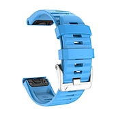 abordables Correas de reloj Garmin-Ver Banda para Garmin Fenix 7 7X 6 6X Pro Epix Pro 47mm 51mm Instinct 2X Approach S70 47mm S62 S60 Forerunner 955 945 Epix Marq Descent Quatix 22mm 26mm Silicona Reemplazo Correa Ajustable Correa