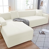 preiswerte Sofabezug-Stretch-Sofabezüge, burgunderfarben, Sofabezug für Hunde und Haustiere, Schonbezüge im Landhausstil für Zweisitzer, L-Form, 3-Sitzer, U-Form, Sessel, waschbarer Sofaschutz, weich und strapazierfähig