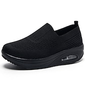 economico Sneakers da donna-scarpe da ginnastica slip-on con cuscino d'aria da donna – scarpe da passeggio in rete traspirante per casual e sport