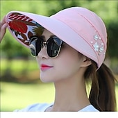 economico riscaldamento e raffreddamento-cappello da sole estivo da donna cappello da sole da viaggio all&#039;aperto cappello da sole pieghevole cappello da sole anti-ultravioletto