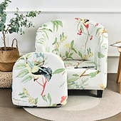 cheap Armchair Cover &amp; Armless Chair Cover-Club Chair Cover Barrel Chair Slipcover Stretch Tub Chair Slipcover, Arm Chair Sofa Cover For Dogs Pet,Washable Couch Furniture Protector Soft Durable