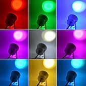 billige Undervannslamper-damlys undervannsfontenelys led nedsenkbar spotlight rgb 16farger vanntett med fjernkontroll 10w dc12v utendørs hage landskapslys 1stk 2stk
