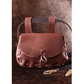 abordables Accesorios y más-Retro Antiguo Medieval bolsa Cinturón Deportivo Riñonera Feria del Renacimiento Vikingo Ranger élfico Hombre Mujer Unisexo Celta Vikingo Fantasía Víspera de Todos los Santos Carnaval Mascarada Fiesta