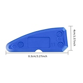 abordables Outillage à main-Kit d&#039;outils de calfeutrage 4 pièces, grattoir à spatule pour épandeur de joint en silicone, outils de réparation de bords, nettoyeur de bords de carreaux de sol